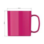 Mug "Arica" Berry/maroon