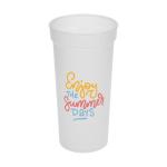 Drinking cup "Deposit" 0.5 l Milky transparent