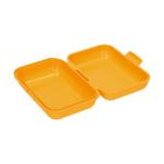 Lunch box "Break" Milky transparent