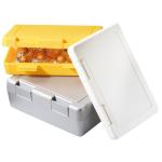 Storage box "Slim box" Milky transparent