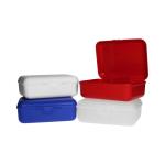 Lunch box "School Box" deluxe, with compartment divider American red
