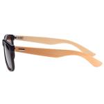 Sonnenbrille "Bamboo" Schwarz/braun