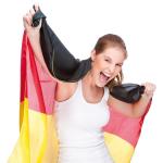 Flagge "Nations", 1,5 m Deutschland Farben
