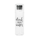 Trinkflasche "Acqua" Tritan Transparent grau