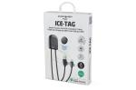 Enjoy Technology 4034 - Xoopar Ice-Tag Kabel wird mit Find My Tracker geliefert Schwarz