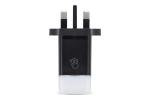 Xoopar ICE-G 65W GaN Power Adapter with UK Plug Black