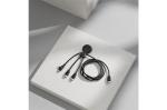 Xoopar Mr. Bio Long Multi Cable USB-C 1 Meter Black
