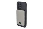 Enjoy Technology Xoopar Smile Wireless Mirror Powerbank Kompatibel mit MagSafe 5000 mAh Hellgrau