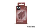 2WC30 I Fresh 'n Rebel Mini Charger USB-C + A PD // 30W Light red