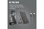 Fresh 'n Rebel Wireless Powerbank 10000mAh Compatible with MagSafe Dark grey
