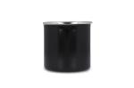 Emalie Becher 350ml Schwarz