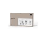 Sagaform Acryl picnic glass high 200ml set of 4 Transparent