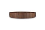 InSideOut Sagaform Hanna Rundes Tablett 35 cm Braun