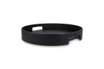 InSideOut Sagaform Hanna Rundes Tablett 35 cm Schwarz