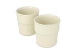 InSideOut Cup Fika Becher 2er Set 280ml Beige