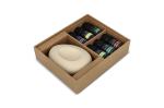 InsideOut Aroma Pebble Geschenkset mit 6 ätherischen Ölen Ecru