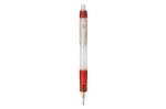 Ball pen Vegetal Pen Clear transparent Fawn/red