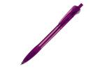 Cosmo ball pen transparent rubber round clip 