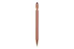 Kugelschreiber Paris Deluxe Metall gummiert Rose gold