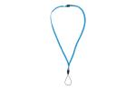 3 Colour pen with grip and keycord Blue/white
