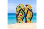 Flip Flops size XL 43/46 sublimation White