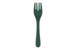 Cutlery set PP Dark green