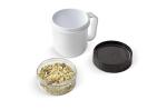 Lunchbecher to-go 520+230ml Weiß