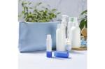 Klassischer Lippenpflegestift aus recycelten Materialien Beige/blau