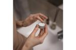 Runde Lippenbalsam-Dose aus recyceltem Aluminium Silber
