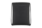 PU coated R-PET 600D Drawstring bag 33 x 42 cm Dark blue