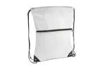 Drawstring bag 210T R-PET with zipper 