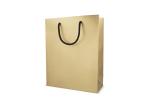 Papier Geschenktasche 24 x 10 x 30cm 200g/m² Gold