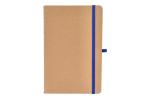 Notizbuch mit flexiblem Einband Kraftpapier A5 Blau