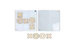 Tic-Tac-Toe coaster White