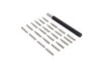 24-in-1 Precision Screwdriver set with organizer Convoy grey