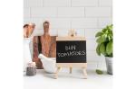 Chalkboard on easel Nature