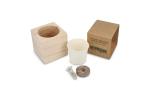 FSC Wooden Planter Set - Microgreens Nature