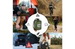 Outdoor Survival Emergency Thermal sleeping bag Green