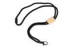 R-PET Kordel-Lanyard Schwarz