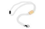 R-PET Kordel-Lanyard Weiß