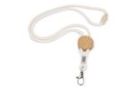 Baumwollkordel Lanyard Natur