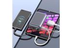 Nova Laptop 65W Powerbank mit integriertem USB-C-Kabel 30000 mAh Dunkelgrau