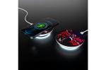 Enjoy Technology Kabelloses Schnellladegerät 15 W mit LED-Anzeige Weiß