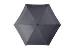Ultraleichter 21” Regenschirm mit Hülle Schwarz