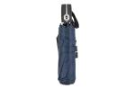 Taman Pongee 21" Faltbarer windproof Regenschirm Auto open & close Dunkelblau