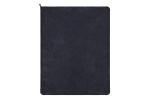 Vliesdecke 120×150 cm, 500 g/m² Korallenvlies, sublimationsdruckfähig. Schwarz