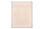 Vliesdecke 120×150 cm, 500 g/m² Korallenvlies, sublimationsdruckfähig. Beige