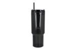 Miami mug with handle Transparent 1.2 L R-PET Transparent black