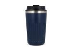 Recycled Stainless steel Thermo coffee to go 400ml Dark blue