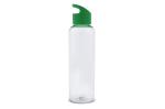 Loop Flasche transparent R-PET 600ml, grün Grün,transparent